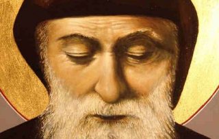 Biet dem Saint Charbel de Padre Pio vum Libanon a frot no enger Gnod