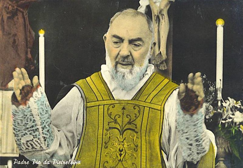 Toewyding aan Padre Pio: sy gedagtes is vandag 6 Junie