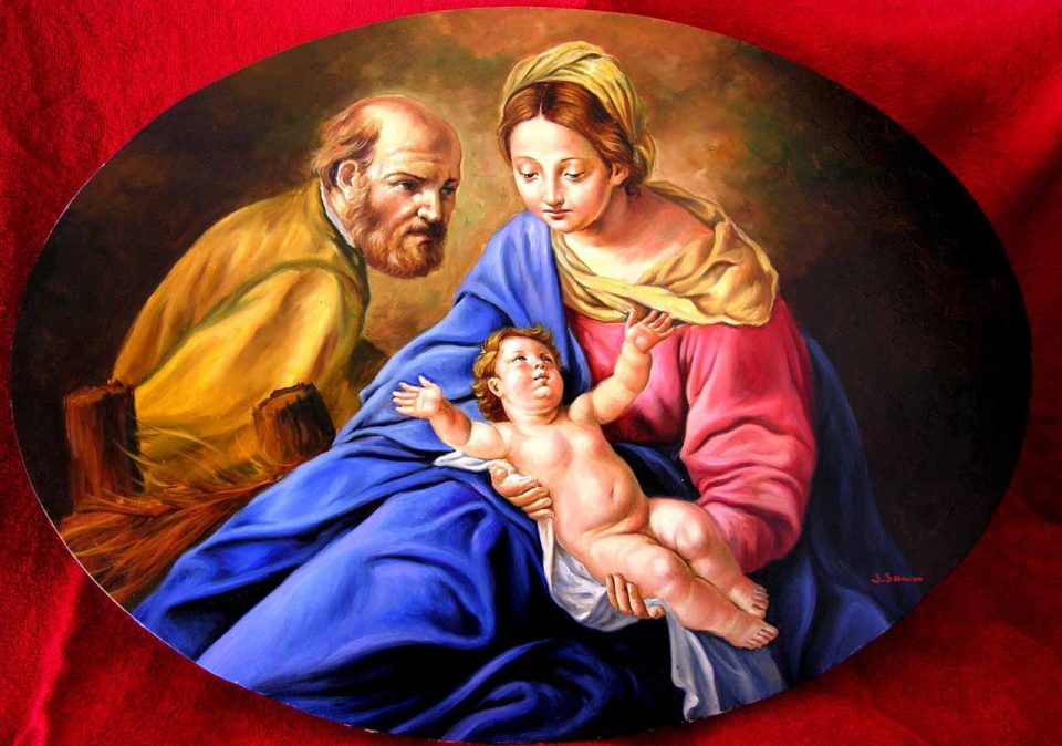 CORONCINA ALLA SACRA FAMIGLIA