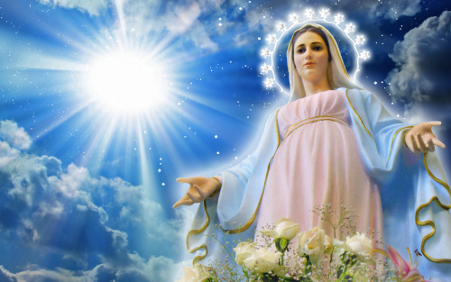 Our Lady promises: "" With this prayer you will blind Satan! "