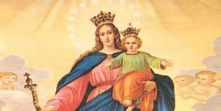 Bed Maria hjælp fra kristne om hjælp "Our Lady of Difficult Times"