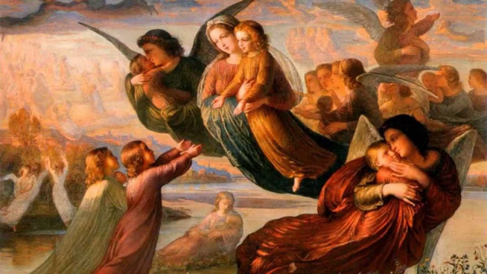 In Giaculatoria om 1000 sielen te befrijen fan Purgatory dikte troch de Madonna