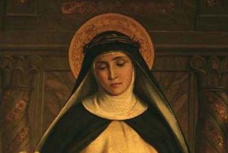 Hjoed is Sint-Catherine fan Siena. Gebed om foardielen te freegjen