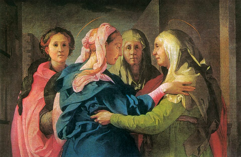 Oración da visita de María que se recitará hoxe para pedir unha graza