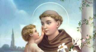 Hängivenhet till Saint Anthony för att bönfalla om nåd från Saint