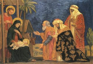 Bugünün özveri: İsa'nın İsa'nın Doğuşu ve Magi'ye dua