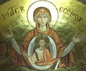 Bitte an Maria, die Mutter der Kirche, die heute, am 21. Mai, rezitiert wird