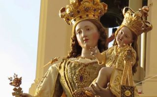 La devozione alla Madonna di San Simone Stock: promessa e visione