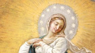Përkushtimi ndaj Zojës: Kurora e dymbëdhjetë yjeve, lutja e lavdërimit për Marinë