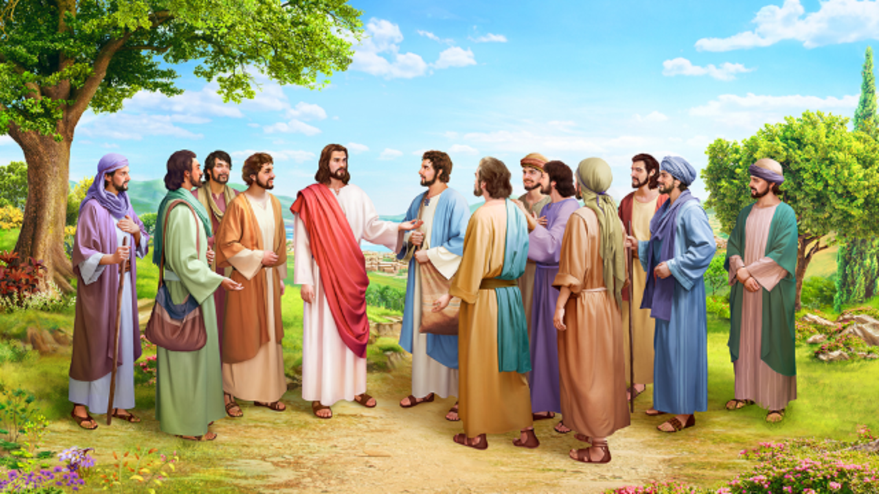 Gesù e i suoi discepoli