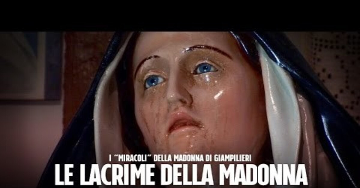 The Madonna di Giampilieri- ը վերադառնում է արցունքներ. Առաջին անգամ 30 տարի առաջ