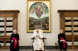 Papst Franziskus: Auf Gott zu vertrauen bedeutet niemals, mit ihm zu kämpfen