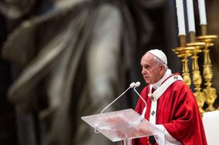 Franciscus Pontifex: tantum orationis vincula, reserat,