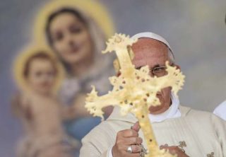 Pope Francis: Ang palagay ni Maria ay isang 'higanteng hakbang para sa sangkatauhan'