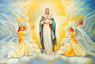 Devoción e oracións a María raíña por gracias