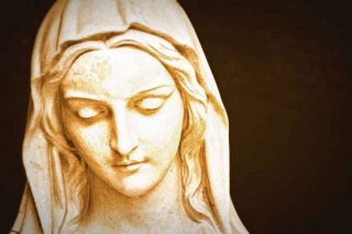 مريم جي دامن کي وقف ڪرڻ ۽ يسوع جو عظيم انجام