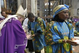 Papa Francescu: A messa inculturata ci mostra i doni di u Spìritu Santu
