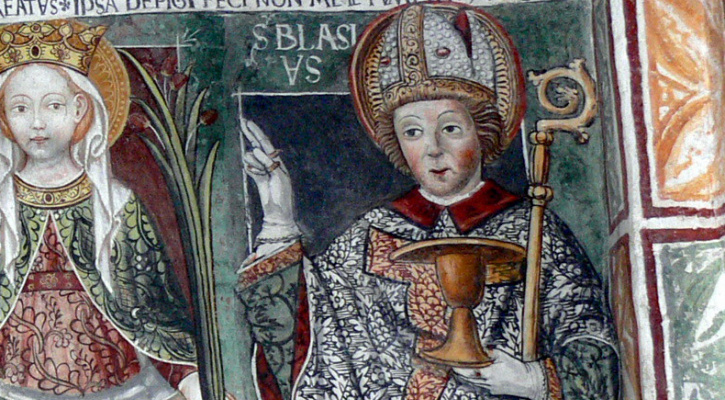 Saint y dydd ar gyfer Chwefror 3: Hanes San Biagio