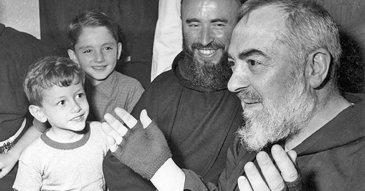 Tiomnadh do Padre Pio: Bheir na faclan aige maitheanas dhut!