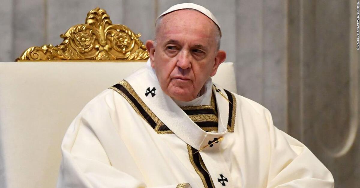 Pope Francis qhuas cov neeg Italians uas tuag hauv tebchaws Congo