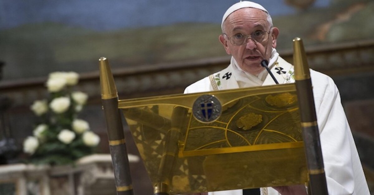 Папа Францисктин комментарийи менен 16-жылдын 2021-февралындагы Инжил