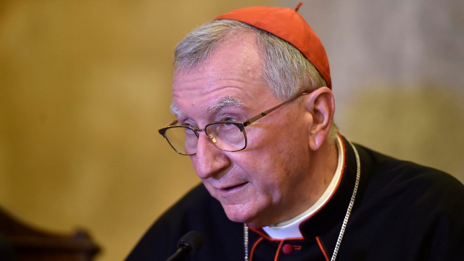 Cardinalis Franciscus Pontifex Parolin Dicit enim est determinari ad Iraq