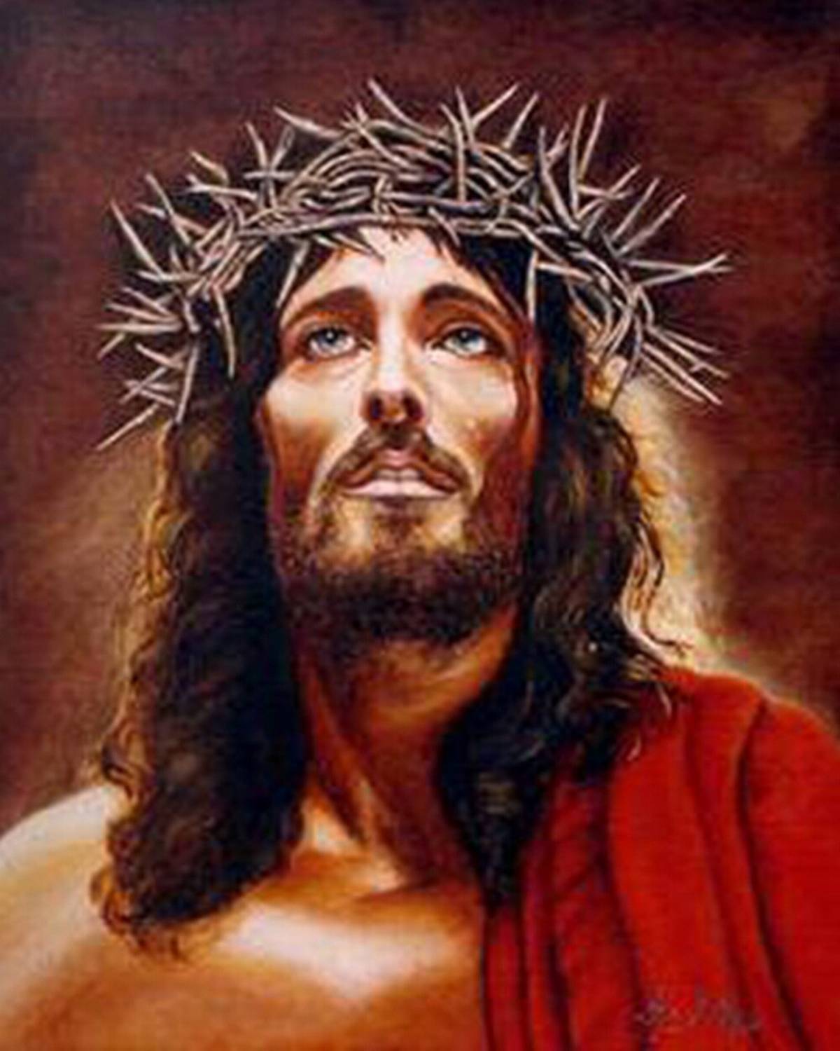 Jesús amb la corona d’espines