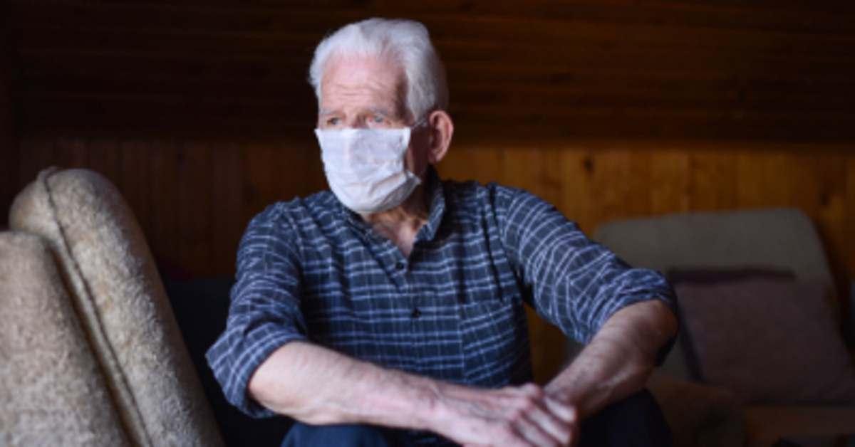 En 91-åring ger Covid-vaccinet till en funktionshindrad mamma "vaccinera sin första"