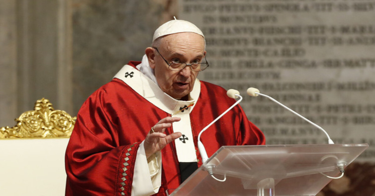 Evangeliet den 16 mars 2023 med orden av påven Frans