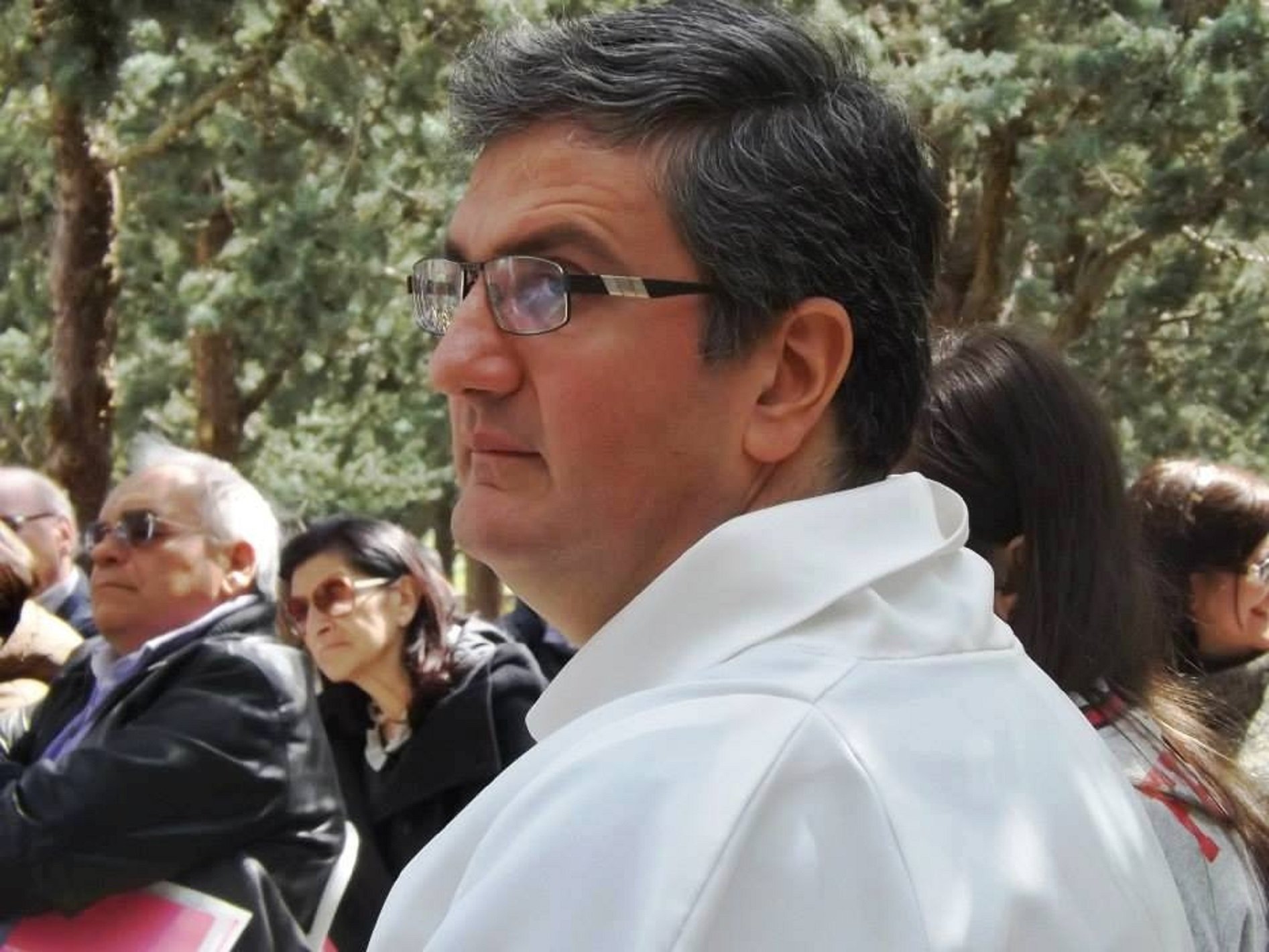 Don Enzo de Ceglie, rector de Trani.
