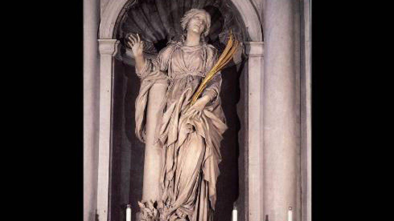 Santa Bibiana, commemorata dalla Chiesa il 2 dicembre.