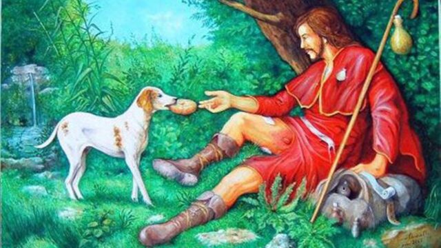 Saint Rocco dan anjingnya