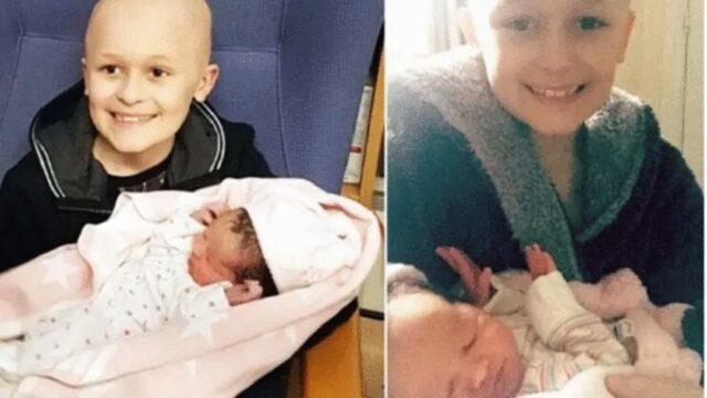 Bimbo di 9 anni lotta contro il cancro pur di  poter abbracciare la sua sorellina e muore  lasciandole in eredità le sue ultime parole