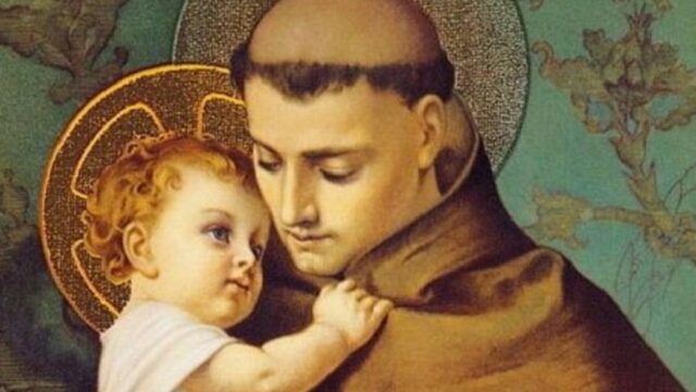 Nnukwu njikọ dị n'etiti Saint Anthony nke Padua na Baby Jesus