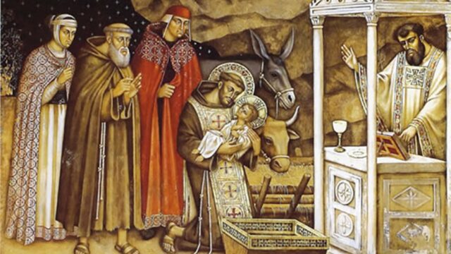 Krismas nke "ogbenye" ​​nke Assisi