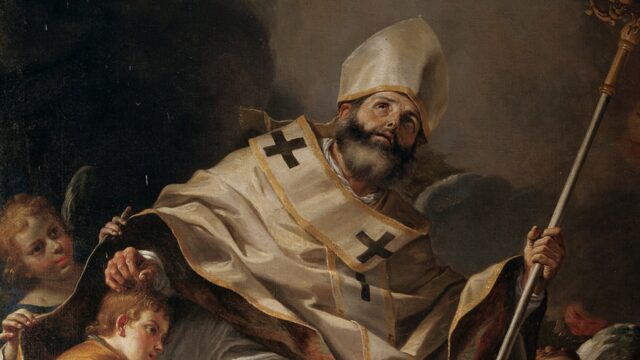 Saint Nicholas ເອົາ Basilio, ຖືກລັກພາຕົວໂດຍ Saracens, ກັບຄືນໄປຫາພໍ່ແມ່ຂອງລາວ (ການອະທິຖານທີ່ຈະໄດ້ຮັບການບັນຍາຍເພື່ອຂໍຄວາມຊ່ວຍເຫຼືອຂອງລາວໃນມື້ນີ້)