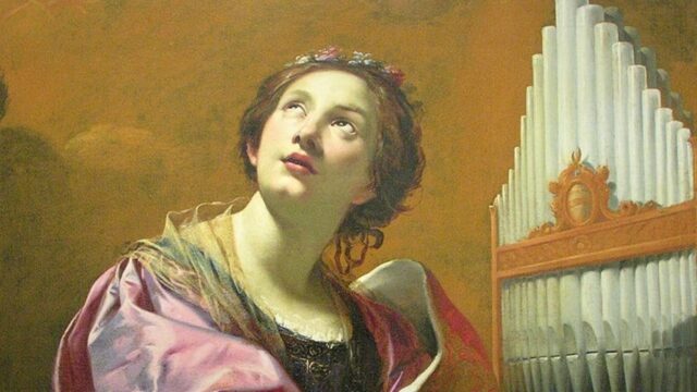 Света Сесилија, покровителката на музиката која пеела дури и додека била мачена