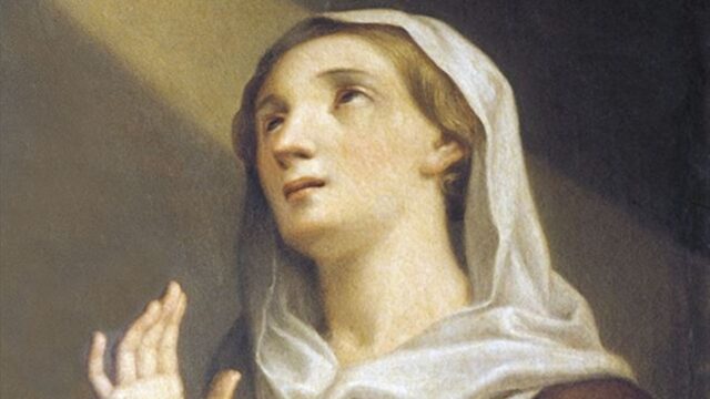De wonderen van Sint Margaretha van Cortona, slachtoffer van de jaloezie en kwellingen van haar stiefmoeder