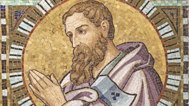 Szent Mátyás, mint hűséges tanítvány, átvette Iskariótes Júdás helyét