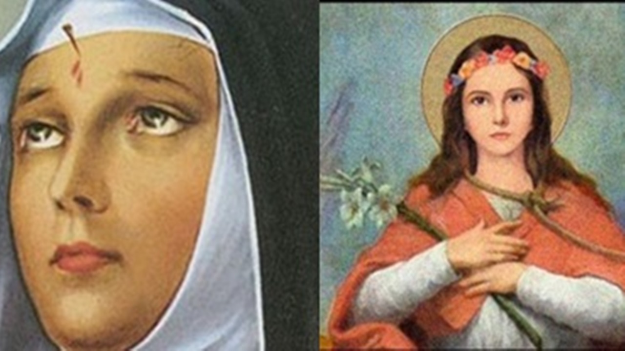 Saint Rita a Saint Philomena