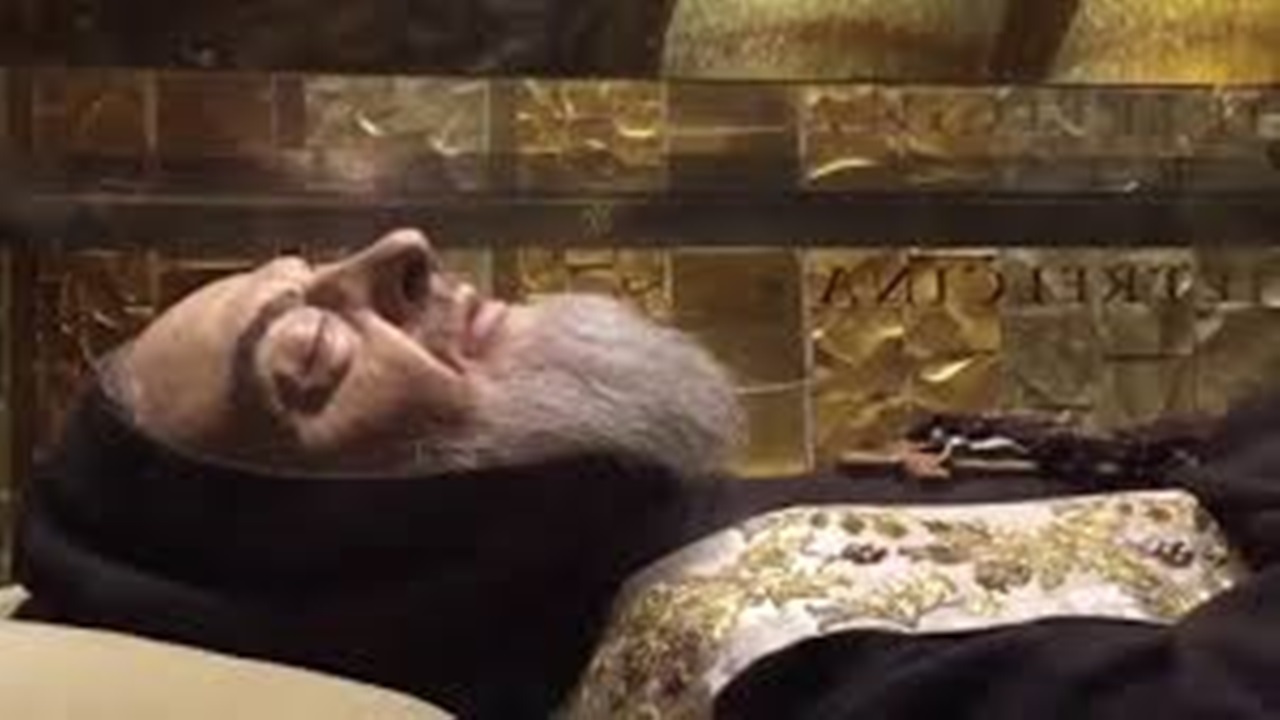 Körper von Padre Pio